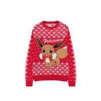 Pokémon Sweatshirt Christmas Jumper Eevee Size S