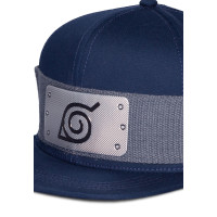 Naruto Shippuden Snapback Cap Logo Blue