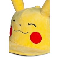 Pokemon Snapback Cap Smiling Pikachu - Difuzed NH445072POK - (Headwear / Novelty hats)