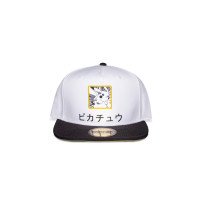 Pokémon Snapback Cap Pikachu Black, White, Yellow