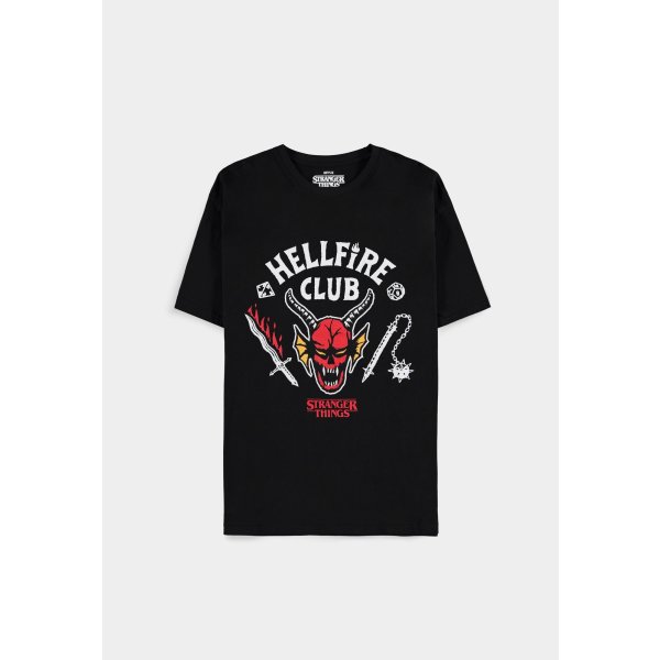 Stranger Things - Hellfire Club - Mens Short Sleeved T-shirt - Stranger things TS143781STT - (T-shirts and Tops / Short Sleeved T-shirts)