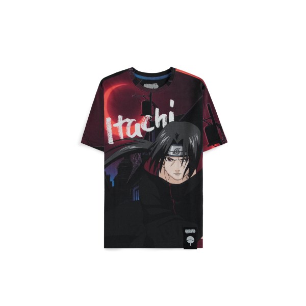 Naruto - Itachi And Sasuke Digital AOP Mens Short Sleeved T-shirt