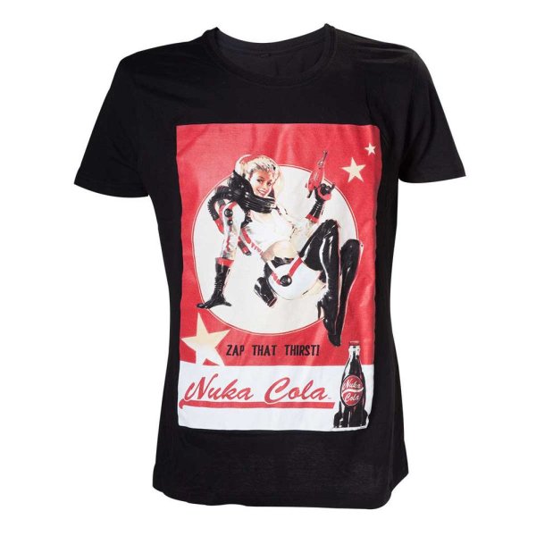 Fallout 4 T-Shirt Nuka Cola Lady Größe XXL