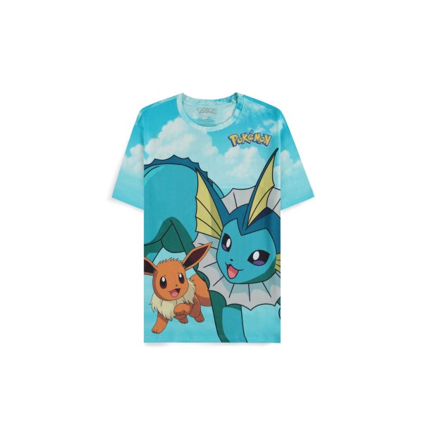 Pokémon -  Eevee Evolutions Digital AOP Short Sleeved T-shirt