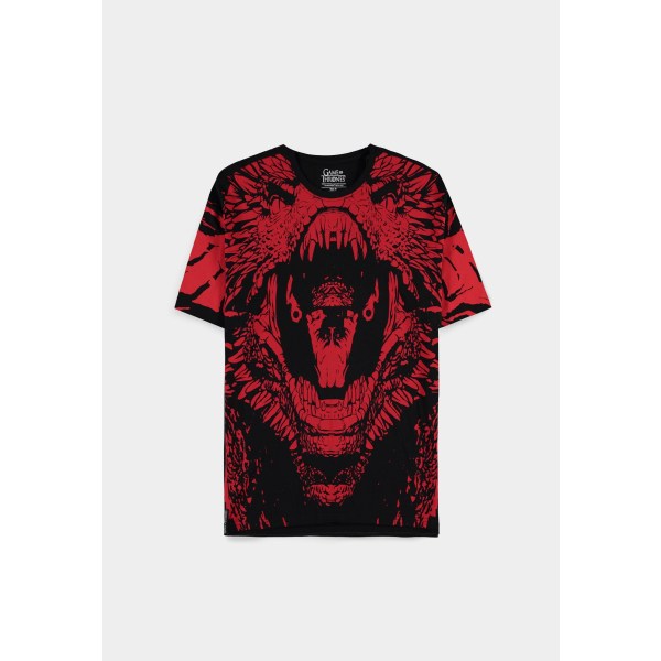 GOT - House Of The Dragon - Mens Loose Fit T-shirt - Game of TS622587GOT - (T-shirts and Tops / Short Sleeved T-shirts)