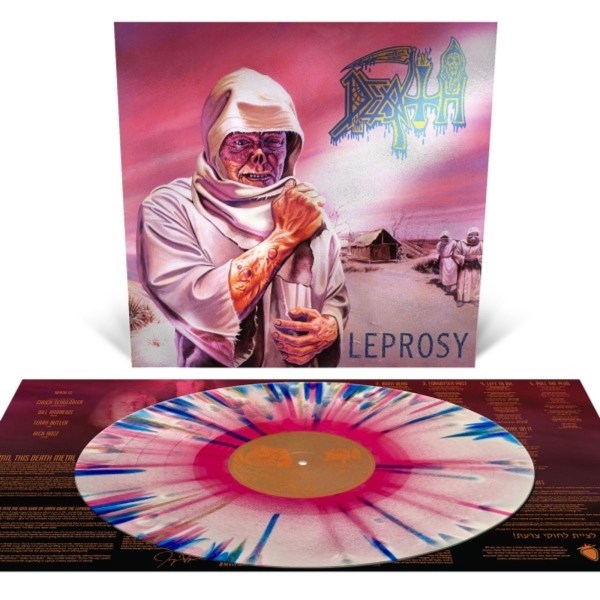 Death (Metal): Leprosy (Reissue) (Limited Edition) (Pink/Bone/Blue/Gold W/ Splatter Vinyl)