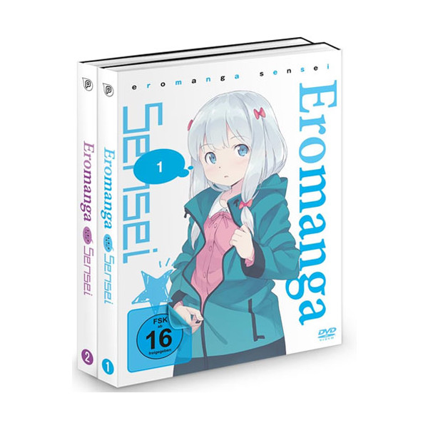 Eromanga Sensei - Vol. 1+2 BUNDLE (DVD)  4Disc, peppermint anime - AV-Vision  - (DVD Video / Anime)