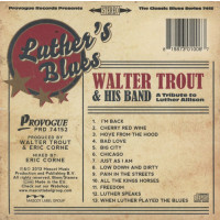 Walter Trout: Luthers Blues:  A Tribute To Luther Allison