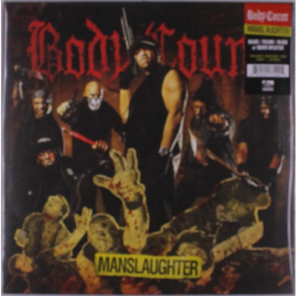 Body Count: Manslaughter (Black/Yellow/Black W/ Silver Splatter Vinyl)