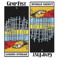 Gimp Fist: Losing Streak (Transparent Blue Magenta...