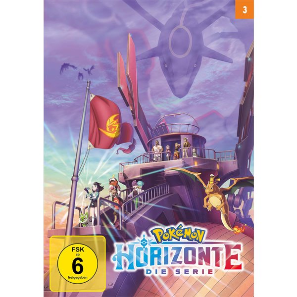 Pokemon Horizonte - Volume 3 (DVD) 2DVDs  Min: 300/DD/WS Staffel 1.3, Ep. 31-45 - Polyband & Toppic  - (DVD Video / Zeichentr.)