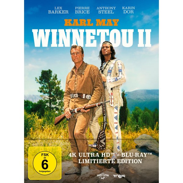 Winnetou II (Ultra HD Blu-ray & Blu-ray im Mediabook) -   - (Ultra HD Blu-ray / Sonstige / unsortiert)