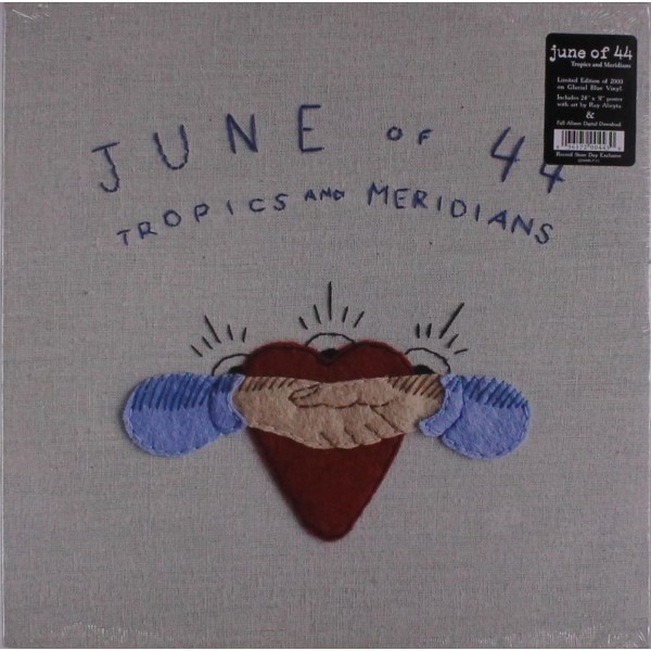 June Of 44: Tropics And Meridians (Limited Edition) (Glacial Blue Vinyl)