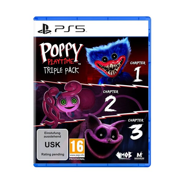 Poppy Playtime Triple Pack  PS-5 - Astragon  - (SONY® PS5 / Horror)