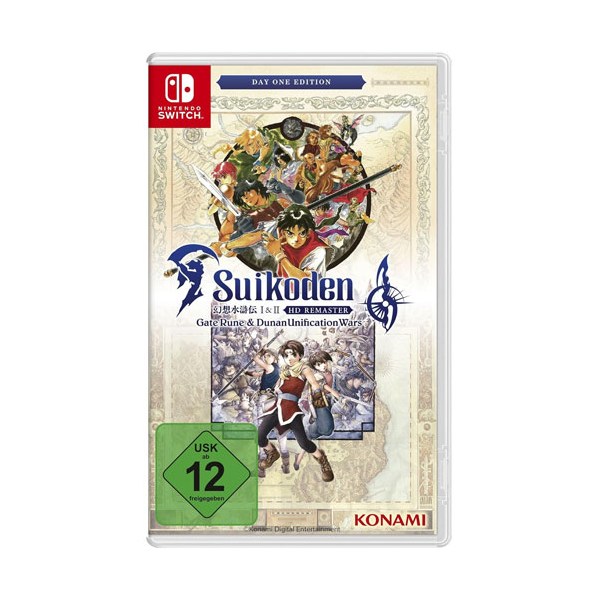 Suikoden I & II HD Remaster  SWITCH  D1 - Konami  - (Nintendo Switch / Rollenspiel)