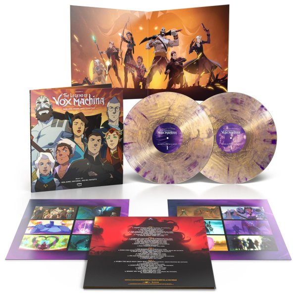 Various: The Legend Of Vox Machina Season 2 (Purple & Gold Smoke Vinyl)