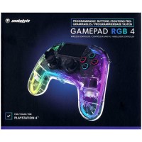 PS4 Controller Wireless RGB Gamepad RGB 4  Snakebyte