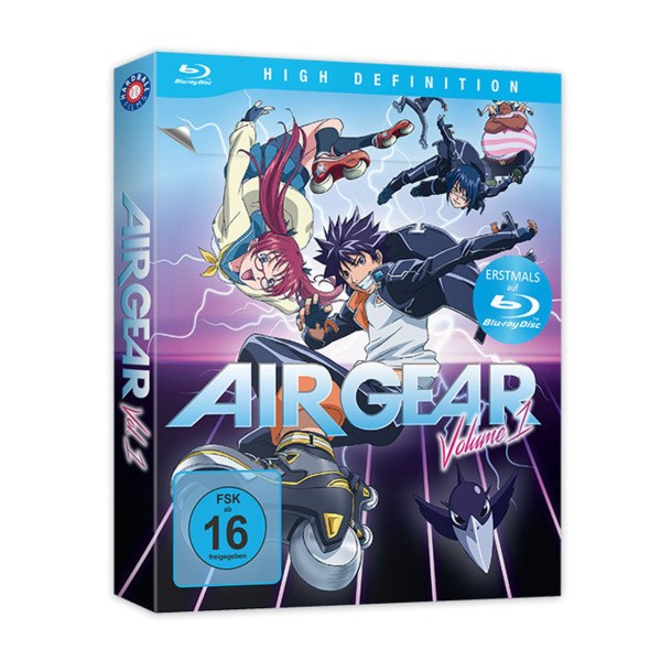 Air Gear - Gesamtausgabe (BR)  Ep. 01-13, 2Disc