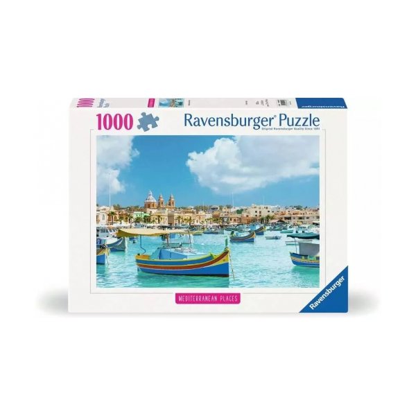 Ravensburger - Puzzle 1000 Mediterranean Malta