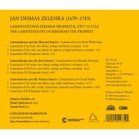 Jan Dismas Zelenka (1679-1745): Lamentationes Jeremiae...