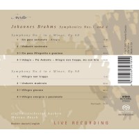 Johannes Brahms (1833-1897): Symphonien Nr.1 & 4