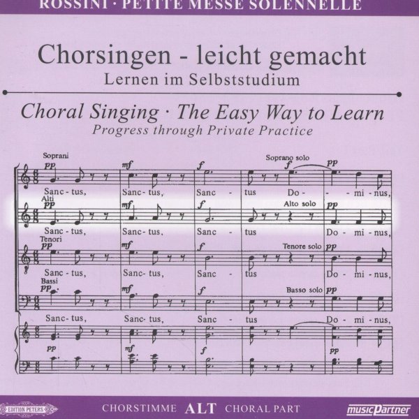 Various: Chorsingen leicht gemacht -  Gioacchino Rossini: Petite Messe Solennelle (Alt)