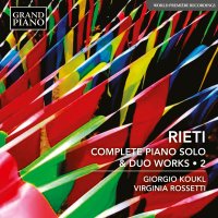 Vittorio Rieti (1898-1994): Klavierwerke & Werke...