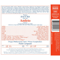 Franco Faccio (1840-1891): Amleto (Hamlet)