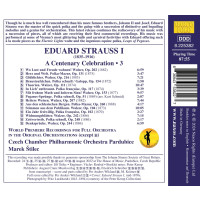 Eduard Strauss (1835-1916): Eduard Strauss I - A Centenary Celebration Vol.3