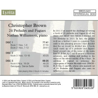 Christopher Brown: Präludien & Fugen Nr.1-24