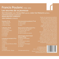 Francis Poulenc (1899-1963): Werke "Les oeuvres de sa jeunesse"