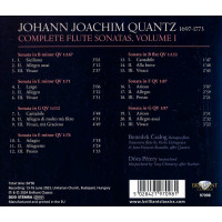 Johann Joachim Quantz (1697-1773): Sämtliche Flötensonaten Vol.1