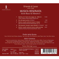 Orlando di Lasso (Lassus) (1532-1594): Musica Reservata -...