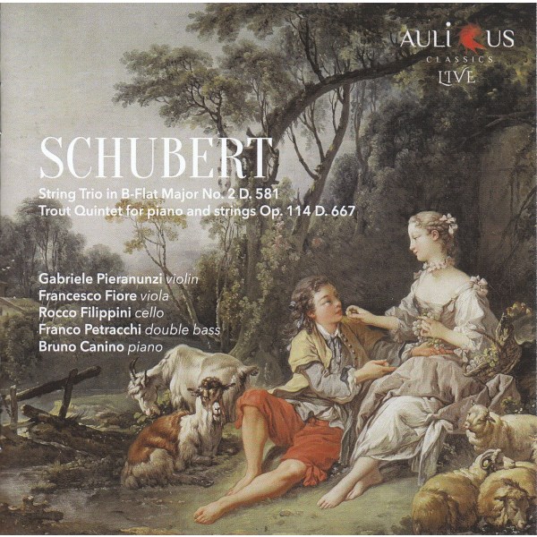 Franz Schubert (1797-1828): Klavierquintett D.667 "Forellenquintett"