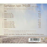 Simeon ten Holt (1923-2012): Incantatie IV für 3 Klaviere