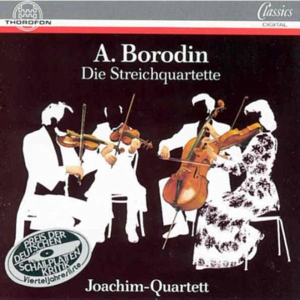 Alexander Borodin (1833-1887): Streichquartette Nr.1 & 2