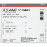 Alexander Borodin (1833-1887): Streichquartette Nr.1 & 2