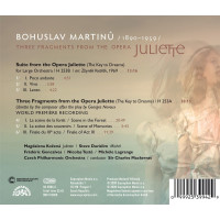 Bohuslav Martinu (1890-1959): 3 Fragmente aus der Oper Juliette