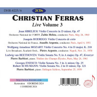 Various: Christian Ferras - Live Vol.3