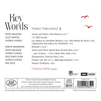 Various: Florence Millet - Key Words (Piano Parlando 2)