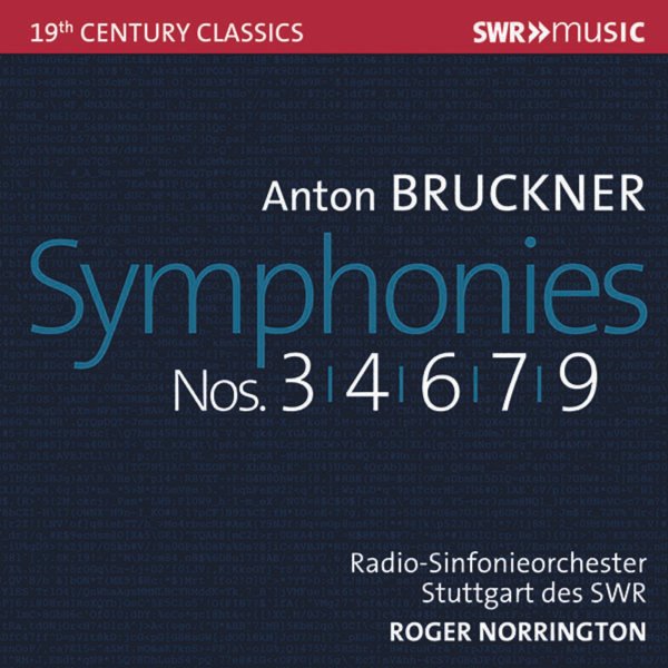 Anton Bruckner (1824-1896): Symphonien Nr.3,4,6,7,9