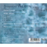 Giovanni Albini (geb. 1982): Musica Sacra