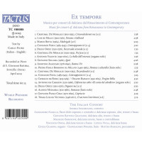 Various: Ex Tempore - Musica per Consort di Dulciane dal...