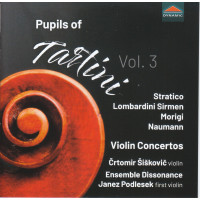 Various: Crtomir Siskovic - Pupils of Tartini Vol.3