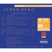 Alban Berg (1885-1935): Orchesterwerke