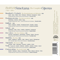 Bedrich Smetana (1824-1884): Sämtliche Opern (Supraphon-Edition)