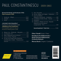 Paul Constantinescu (1909-1963): Klavierkonzert (1952)