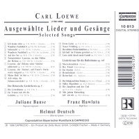 Carl Loewe (1796-1869): Lieder & Balladen