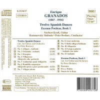 Enrique Granados (1867-1916): 12 Span.Tänze op.37 arr.f .Gitarre & Orch.