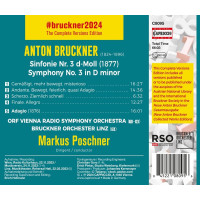 Anton Bruckner (1824-1896): Bruckner 2024 "The Complete Versions Edition" - Symphonie Nr.3 d-moll (1877)